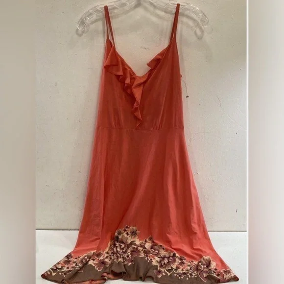 NWT. Patagonia, size M, Kamala Strapless Coral Dress - Picture 3 of 10